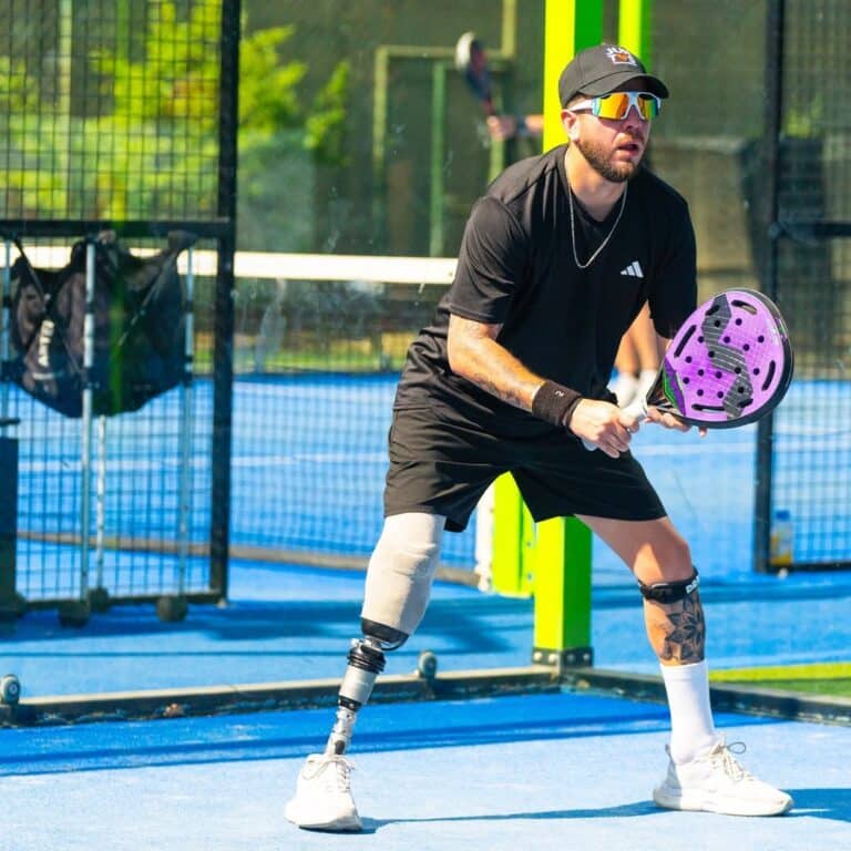 Maxi Bustos, atleta PROFEET, representará a Chile en el Primer Mundial de Pádel en Italia