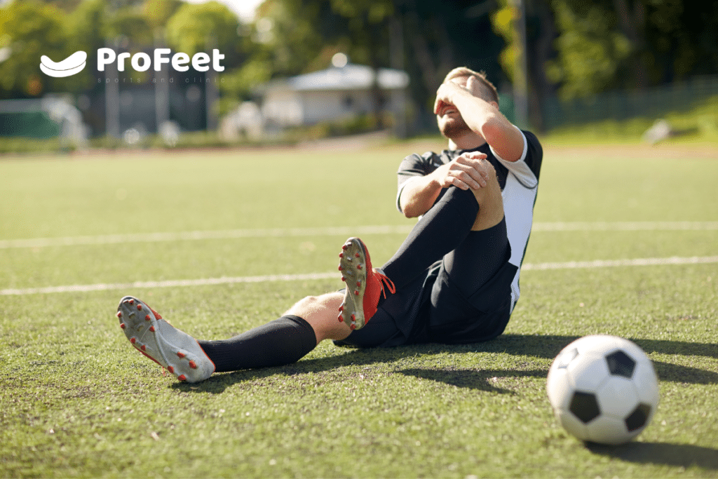 fascitis plantar en el futbol